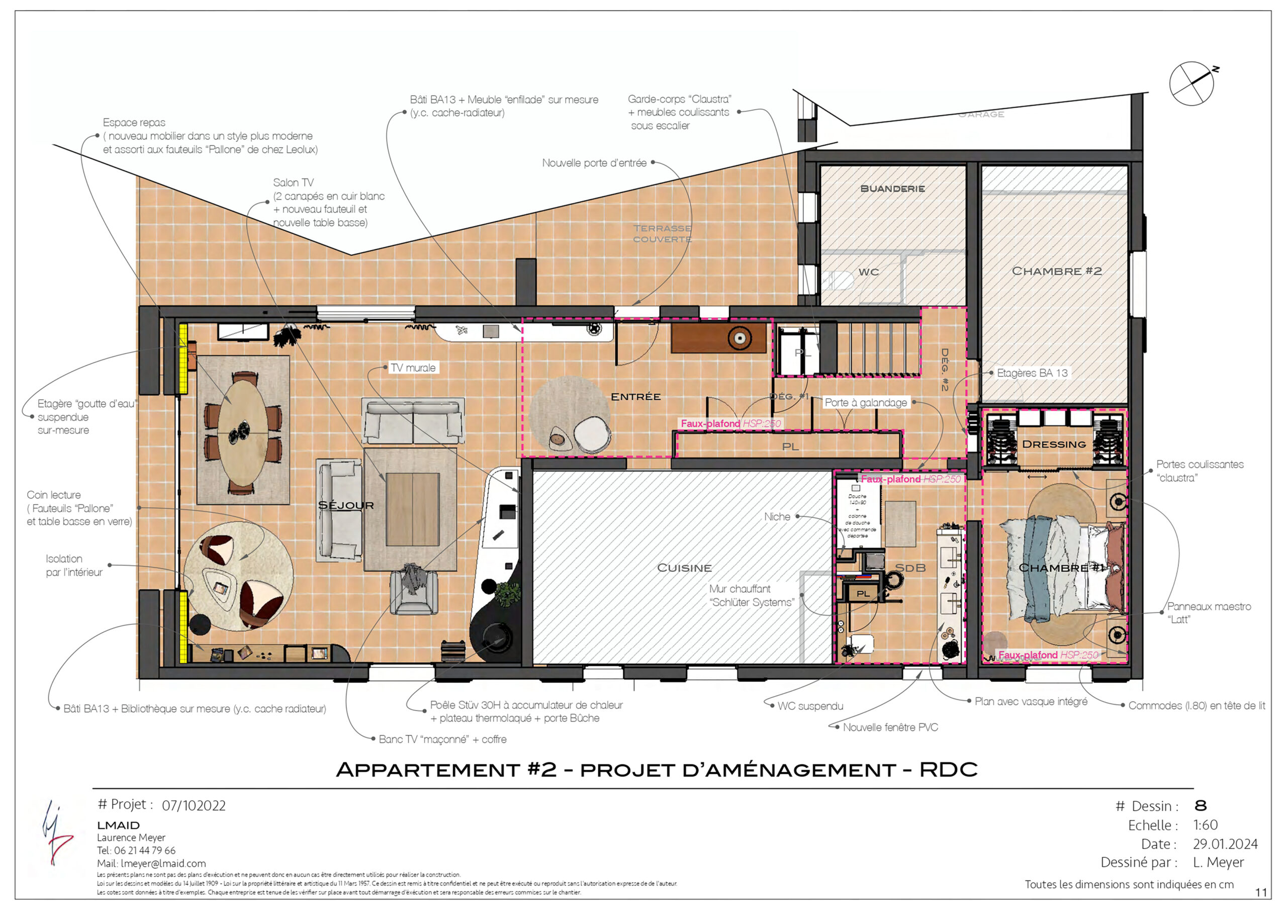 plan-projet-rdc-appartement-mas-herault