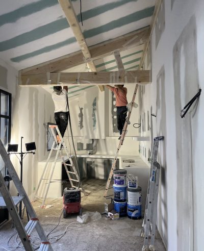 travaux-cuisine-placo-peinture - montpeyroux-13